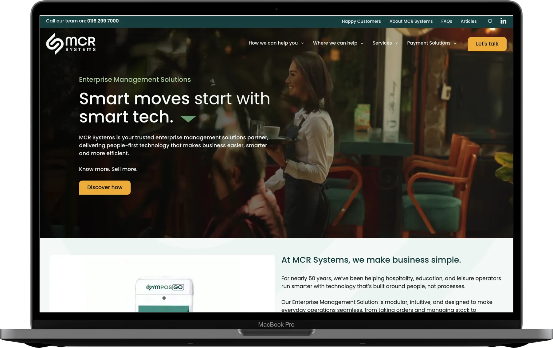 MCR Systems — MacBook Pro isolated